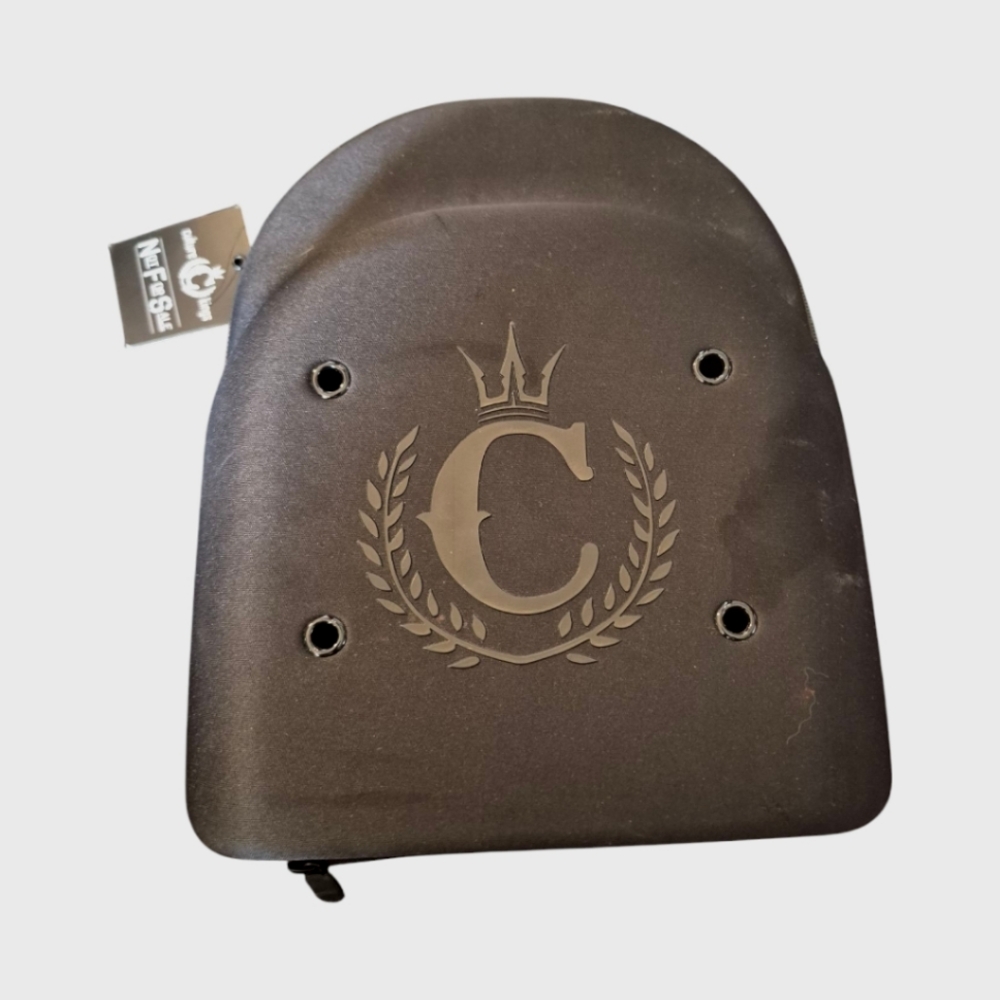 Crown Black Men's Cap Bag